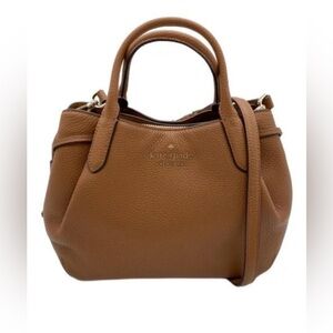 Kate Spade Dumpling Mini Satchel In Warm Ginger